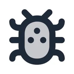 Bug 2 Duotone Icon