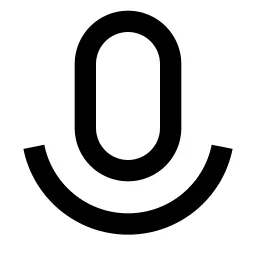 Mic 2 Line Icon
