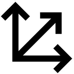 Graph Arrows Icon