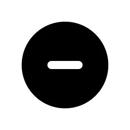 Circle Minus Fill Icon