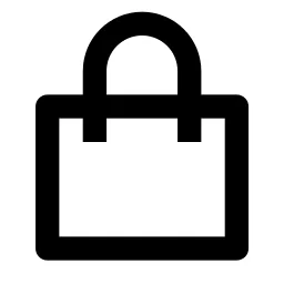 Shopping Bag Line Icon