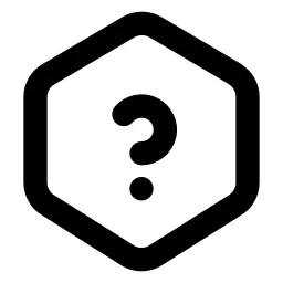 Help Hexagon Line Icon