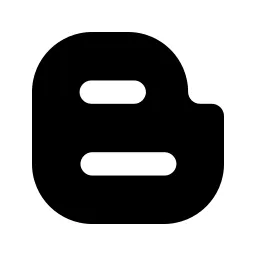 Blogger Fill Icon