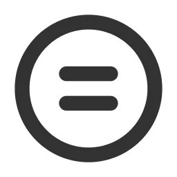 Equal Circle Icon