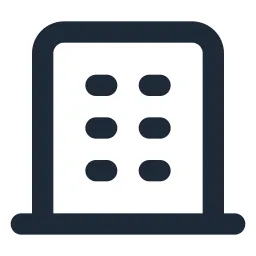 Building Line Icon