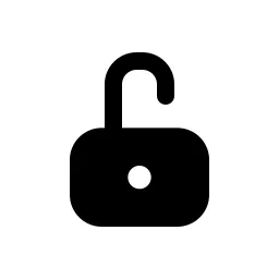 Unlock Fill Icon