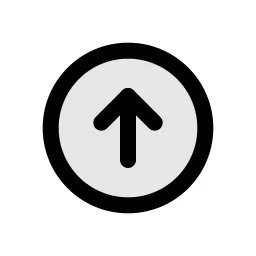 Arrow Circle Up Duo Icon