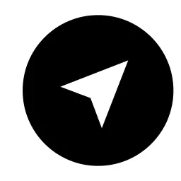 Compass Discover Fill Icon