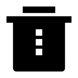 Delete Bin 3 Fill Icon