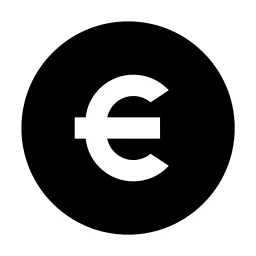 Money Euro Circle Fill Icon