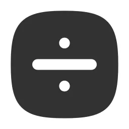 Divide Square Fill Icon