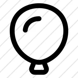 Balloon Birthday Icon