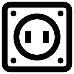 Electricity Socket Icon