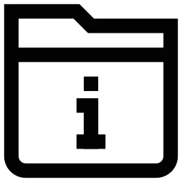 Folder Info Icon