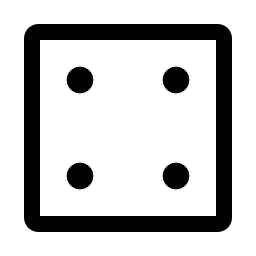 Dice Four Icon