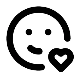 Mood Heart Line Icon