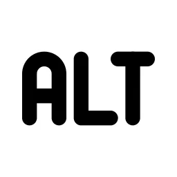 Alt Line Icon
