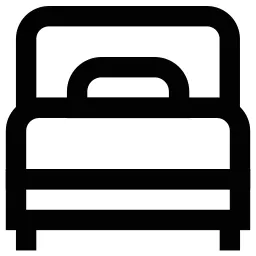 Single Bed Icon