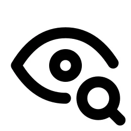 Eye Search Line Icon