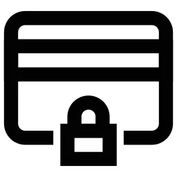 Credit Card Padlock Icon