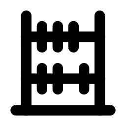 Abacus Line Icon