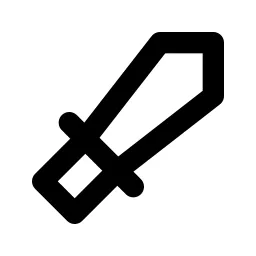 Sword Line Icon