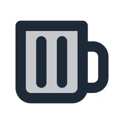 Beer Glas Duotone Icon