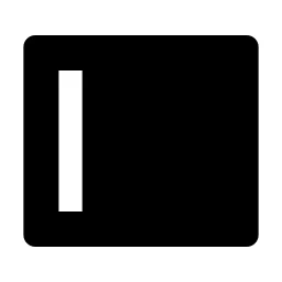 Layout Left 2 Fill Icon