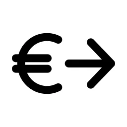 Send Euros Icon