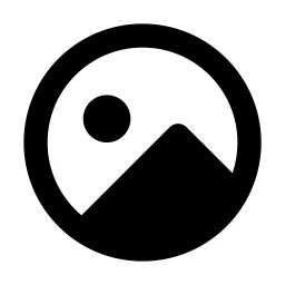 Image Circle Fill Icon