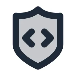 Shield Code Duotone Icon