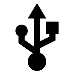 Usb Fill Icon