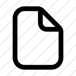 File Bend Document Icon