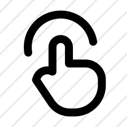 Touch Tab Click Icon