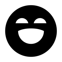Emotion Laugh Fill Icon