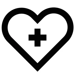 Plus Heart Icon