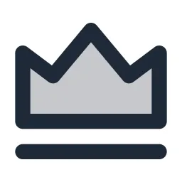 Crown 2 Duotone Icon