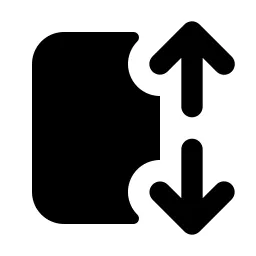 Arrow Autofit Height Icon