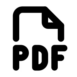 File Type Pdf Line Icon
