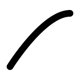 Ease Out Line Icon