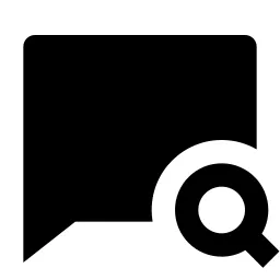 Chat Search Fill Icon