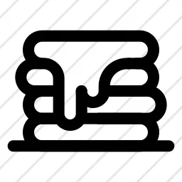 Pancakes Maple Syrup Breakfast Icon