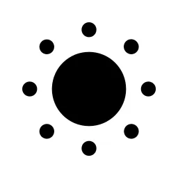 Sun Low Icon