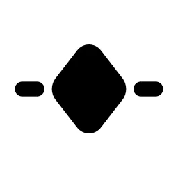 Keyframe Align Horizontal Icon
