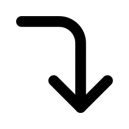 Corner Right Down Icon