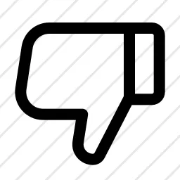 Thumbs Down Thumb No Icon