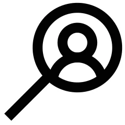 Magnifying Glass User Icon