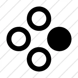 Gamepad Controls Round Right Icon