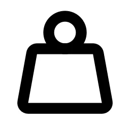 Weight Line Icon