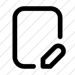 Page Edit Document Icon